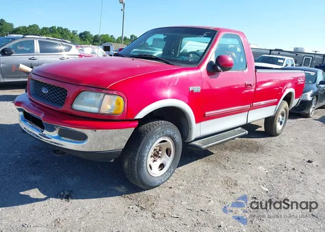 1997 Ford F-150 Lariat/Standard/Xl/Xlt из США, поврежденный, VIN 1FTDF18W0VND22243